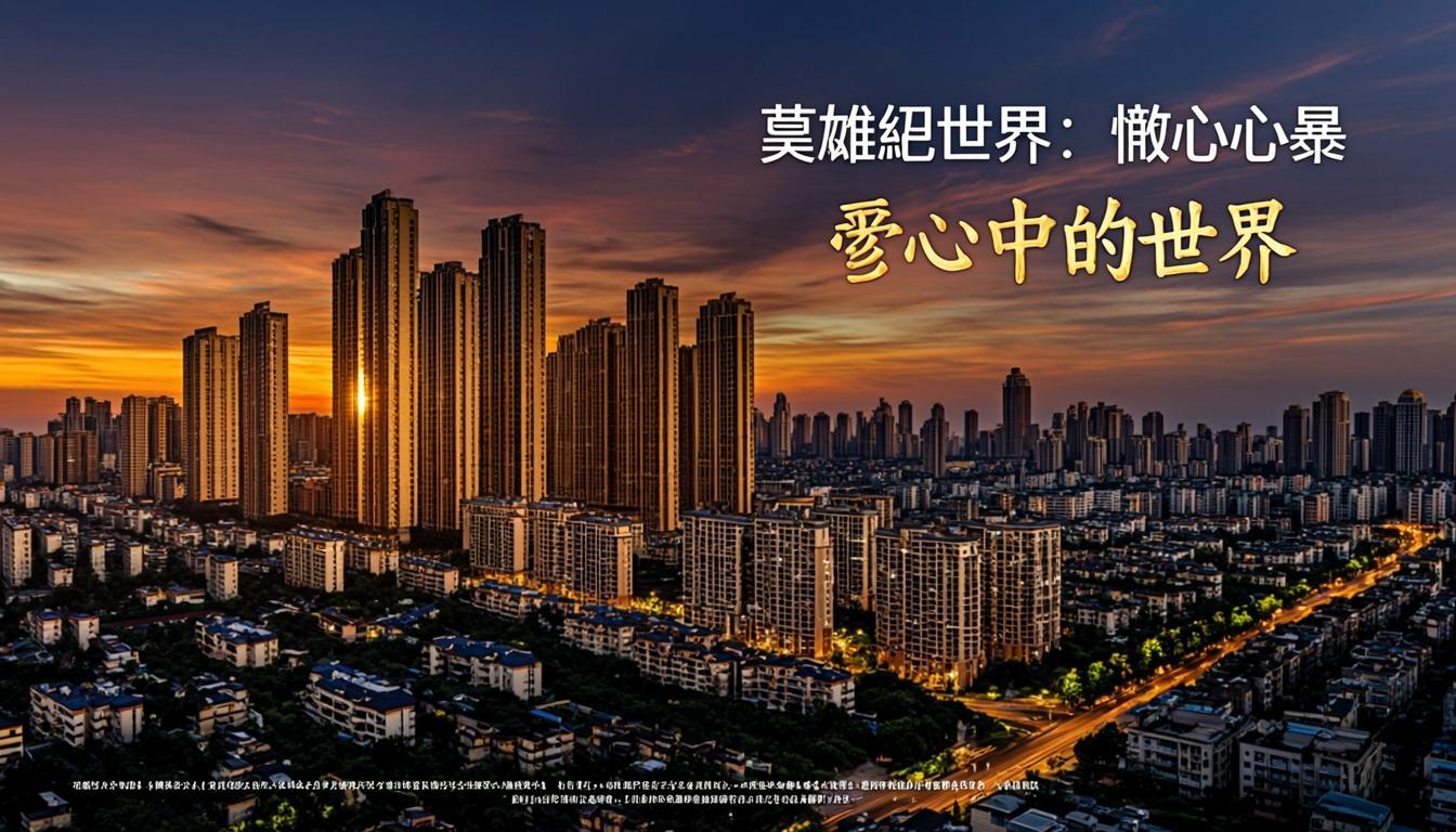 Luxury city skyline